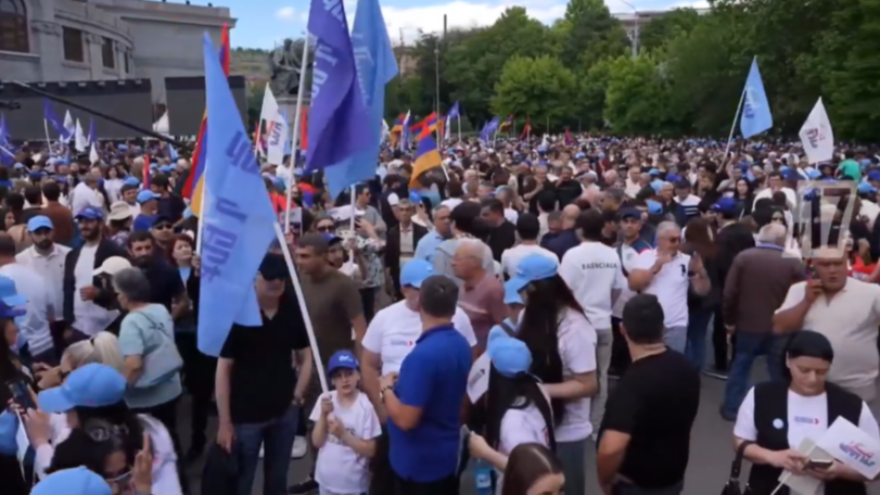 «Հայաստան» դաշինքի հանրահավաքը Ազատության հրապարակում. ՈւՂԻՂ