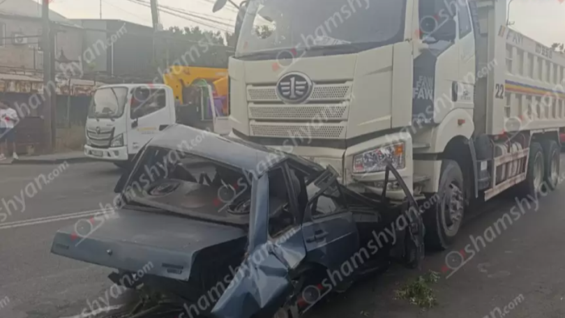 Խոշոր ավտովթար Երևանում․կան վիրավորներ