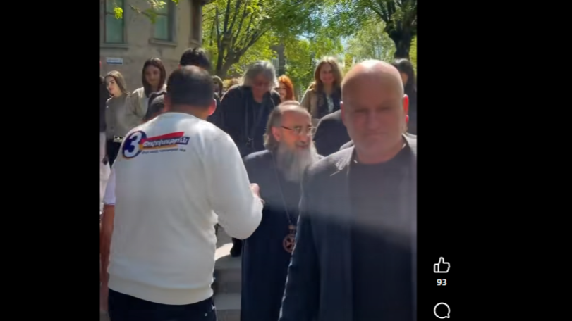 Միքայել սրբազանը սուրբ և անմահ պատարագից հետո