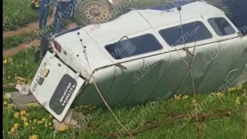 45-ամյա վարորդը «UAZ»-ով կողաշրջվել է նրա մարմինը փրկարարները գտել են ավտոմեքենայից դուրս