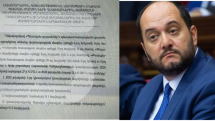 Pashinyan's chief of staff reportedly awarded large bonuses to government officials