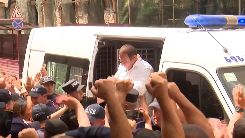 Gagik Tsarukyan brought again to SRC Investigative Department