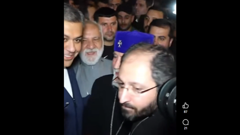 Մենք՝ հավատավոր ժողովուրդս, եկեղեցու կողքին ենք. Արթուր Վանեցյանի աջակիցներ