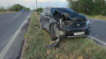 «Mitsubishi Pickup»-ի, «Opel»-ի և Kia Sorento»-ի բախման հետևանքով վեջինը հայտնվել է բաժանարար գոտու կանաչ գազոնում