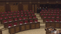 Armenian parliament fails to reach quorum as only five MPs register for session