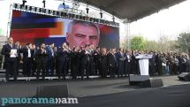 ՈւՂԻՂ. «Ուժեղ Հայաստան»-ի հանրահավաքը՝ Ազատության հրապարակում. Սամվել Կարապետյանը ուղերձով հանդես կգա