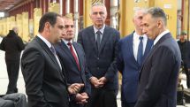 Դավիթ Խուդաթյանը մասնակցել է «Բաքու-Թբիլիսի-Կարս» երկաթուղու ամբողջական գործարկման պաշտոնական բացմանը
