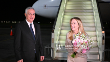 Ջորջա Մելոնին ժամանեց Հայաստան