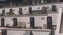 Azerbaijan continues to vandalize Stepanakert military cemetery