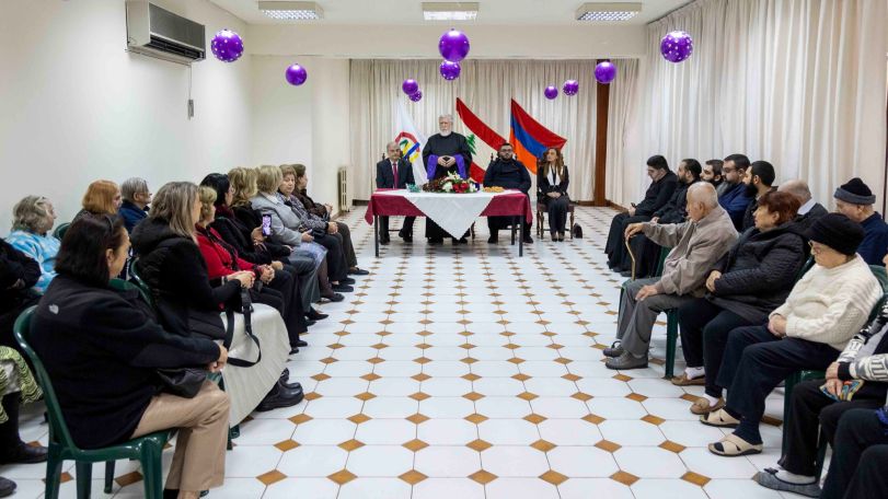 Տոնական օրերին ընդառաջ Արամ Ա-ն այցելել է ծերանոց