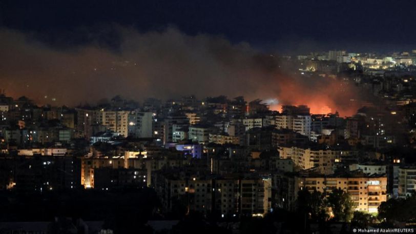 Israeli airstrikes pound Beirut