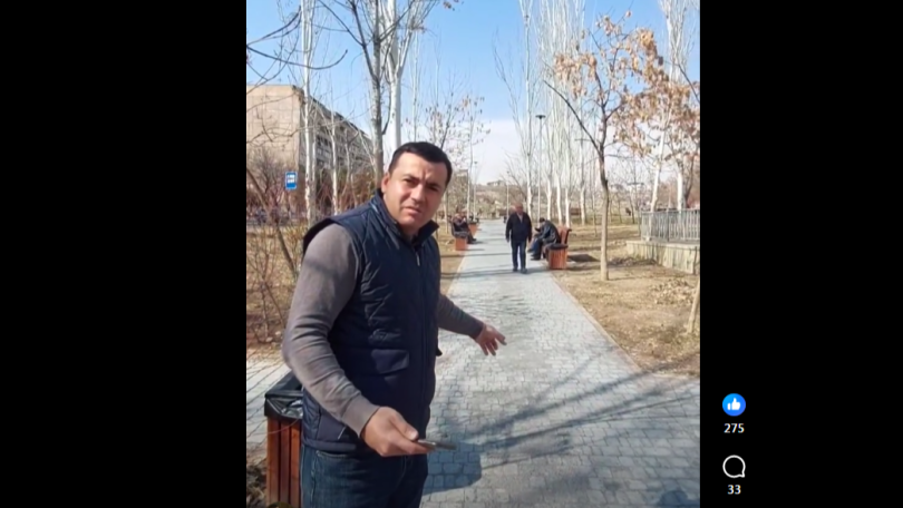 Armenian activist says $3.4 mln paid for poor park renovations in Yerevan
