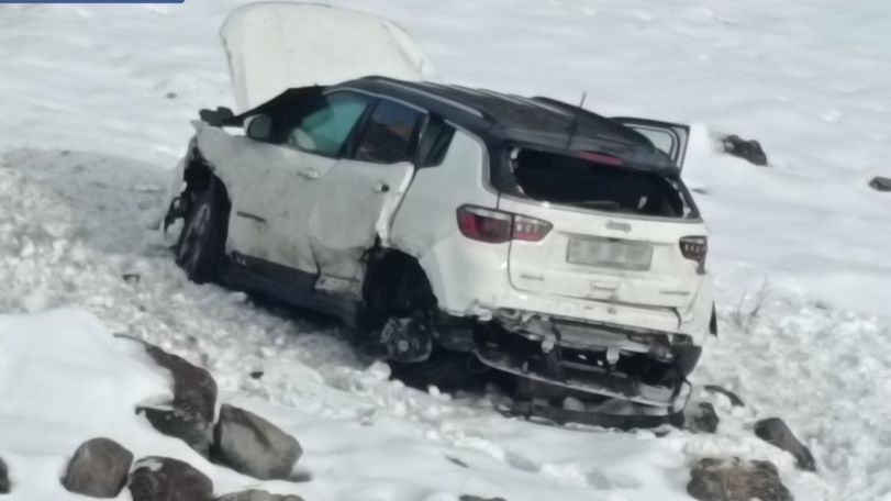 «Jeep»-ը դուրս է եկել Երևան-Սևան մայրուղու երթևեկելի հատվածից և գլորվել հարակից ձորը