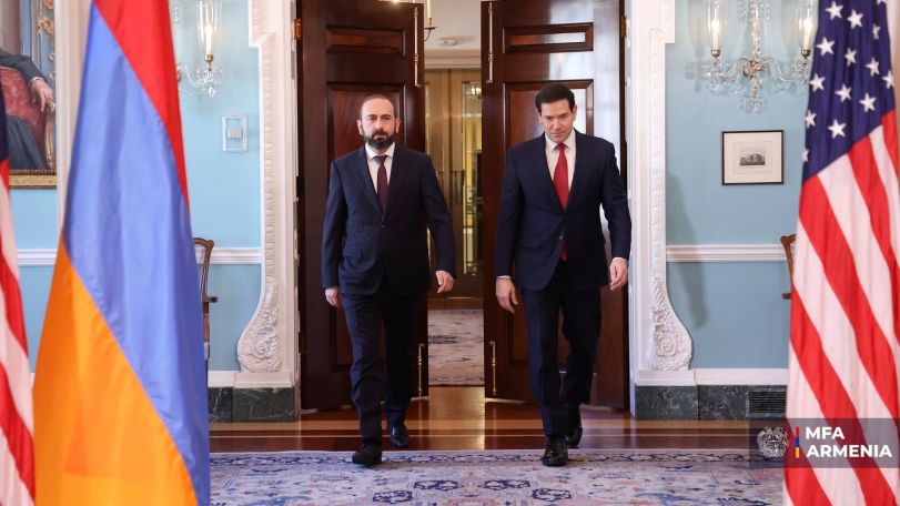 Արարատ Միրզոյանը հանդիպում է ունեցել Մարկո Ռուբիոյի հետ