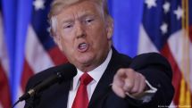 Trump says another 'armada' floating towards Iran