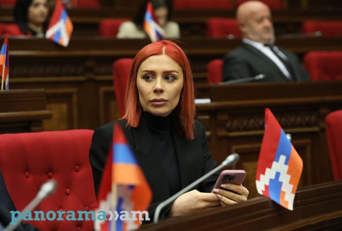 Կարո՞ղ է երազ էի տեսել, եկել այստեղ պատմում էի, դուք էլ ջուրն էիք. Ագնեսա Խամոյանը՝ եկամտրի հայտարարագրի օրինագիծն ընդունած ՔՊ-ականներին