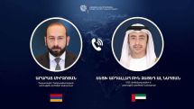 Արարատ Միրզոյանը հեռախոսազրույց է ունեցել ԱՄԷ-ի փոխվարչապետ, ԱԳ նախարարի հետ
