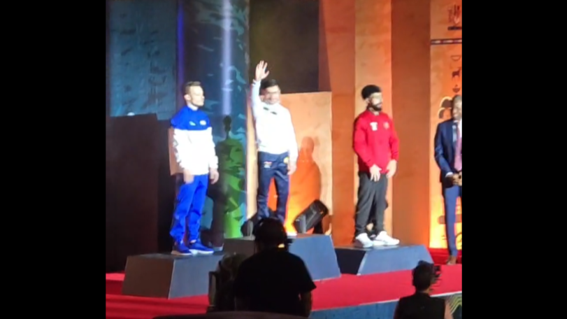 Armenia's Artur Avetisyan wins gold at FIG World Cup
