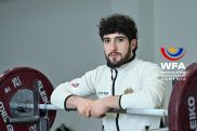 Armenia's Garnik Cholakyan wins bronze at European Weightlifting Championships