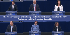 European Parliament commemorates Armenian Genocide anniversary, draws parallels with Artsakh ethnic cleansing