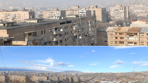 Երևանն այսօր դեկտեմբերի 21-ին՝ առանց քամու և դեկտեմբերի 14-ին քամուց հետո