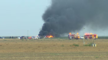 F-35 fighter jet crashes in California