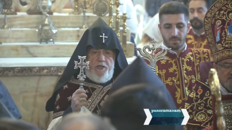 Քրիստոս Աստված մեր, փրկի ու ազատի երևացող և աներևույթ թշնամիներից. Գարեգին Երկրորդ