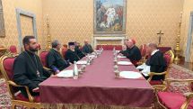 Armenian church leader meets with Vatican secretary of state