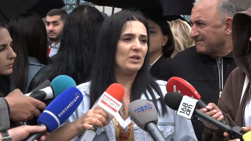 Protest held outside Georgian Embassy in Armenia over delays at border checkpoint
