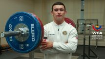 Gor Sahakyan wins bronze at European Weightlifting Championships