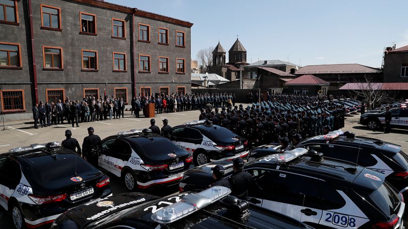 Գյումրիում պարեկների են ծեծել