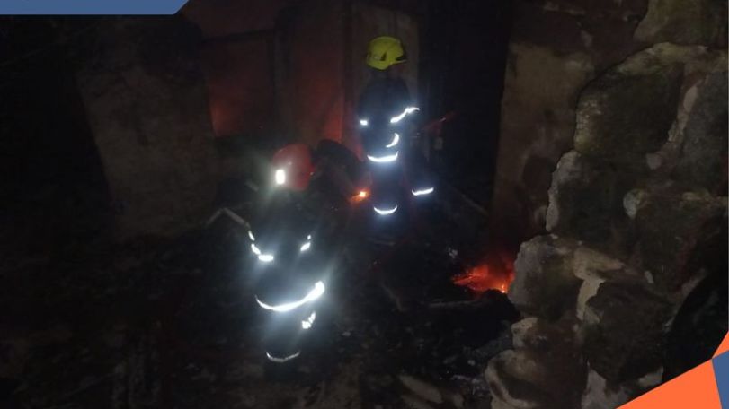 Հրդեհ Հրազդան քաղաքում