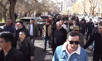 Ի պաշտպանություն խոշտանգված Տիգրան Ուլուբաբյանի բողոքի ակցիան շարունակվեց դեպի ՆԳՆ երթով
