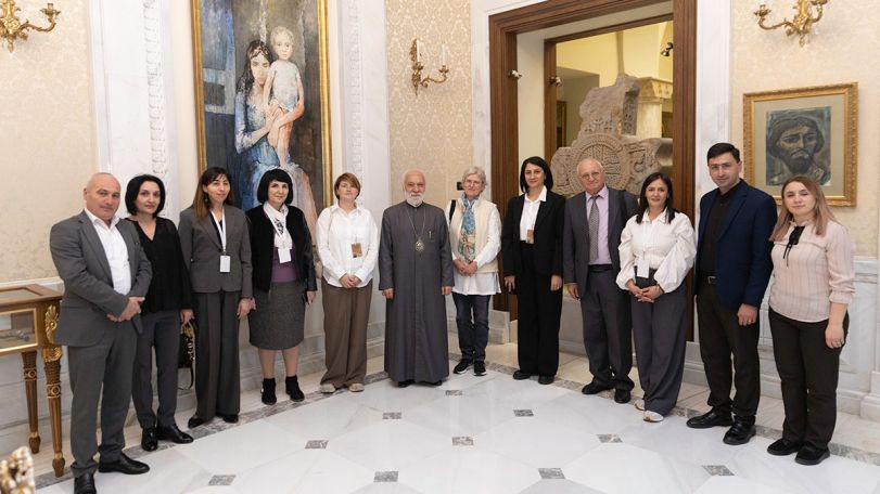 Ֆրիտյոֆ Նանսենին նվիրված միջազգային գիտաժողովի մասնակիցներն այցելել են Մայր Աթոռ Սուրբ Էջմիածին