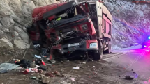 Խոշոր ավտովթարի ժամանակ «Shacman» բեռնատարը բախվել է ժայռին. կա վիրավոր