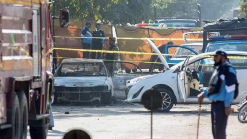 12 killed in suicide bombing in Islamabad