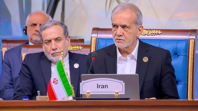 Iran's Pezeshkian starts official visit to Azerbaijan