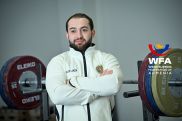 Rafik Harutyunyan wins silver at European Weightlifting Championships