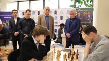 Serzh Sargsyan follows 7th round of Stepan Avagyan Memorial Tournament