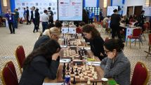 Armenian women's team beats Hungary at European Championship