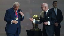 Trump gets inaugural FIFA peace prize