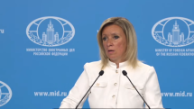 Захарова: Отмечаем демонстративное попустительство команды Пашиняна кампании Запада по стимулированию антироссийских настроений
