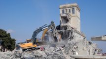 Azerbaijan demolishes structures in occupied Artsakh