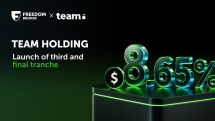 Team Holding announces launch of third and final placement phase of USD bonds; Freedom Broker Armenia named underwriter