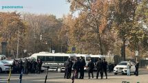 Police forces deployed near Armenian Prosecutor's Office ahead of rally