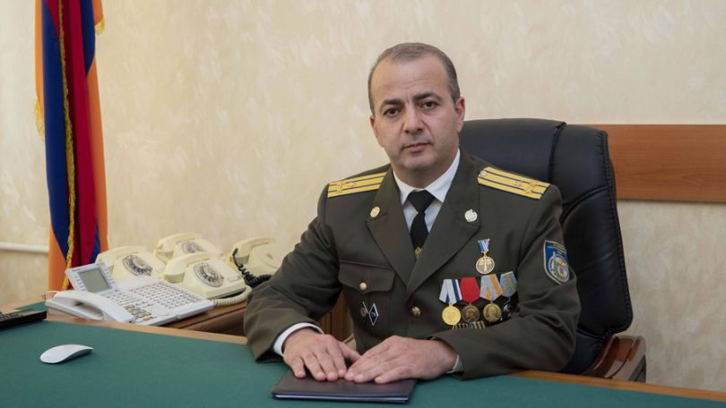 Armenian security chief sacked
