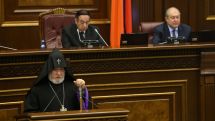Armenian church leader to skip new parliament's first session