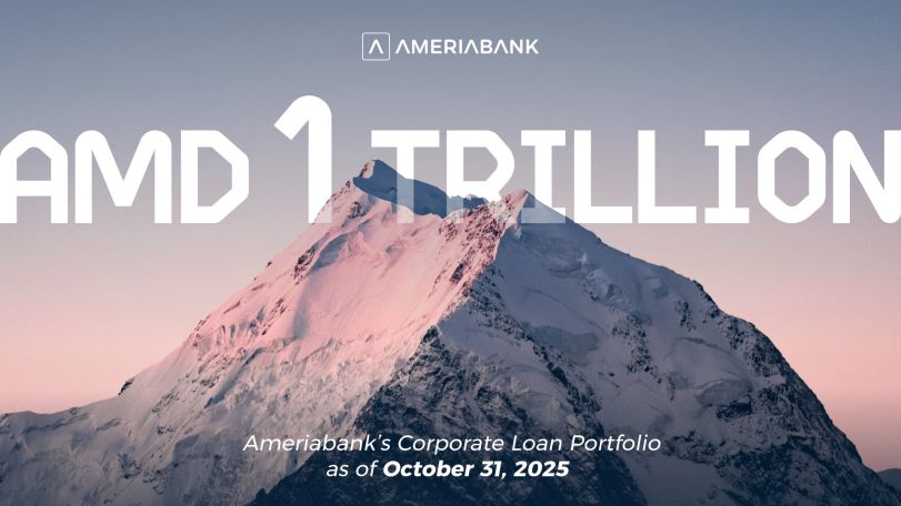 Ameriabank's corporate loan portfolio surpasses AMD 1 trillion