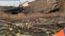 Взрыв в городе Вагаршапат: спасатели вызволили мужчину из-под завалов