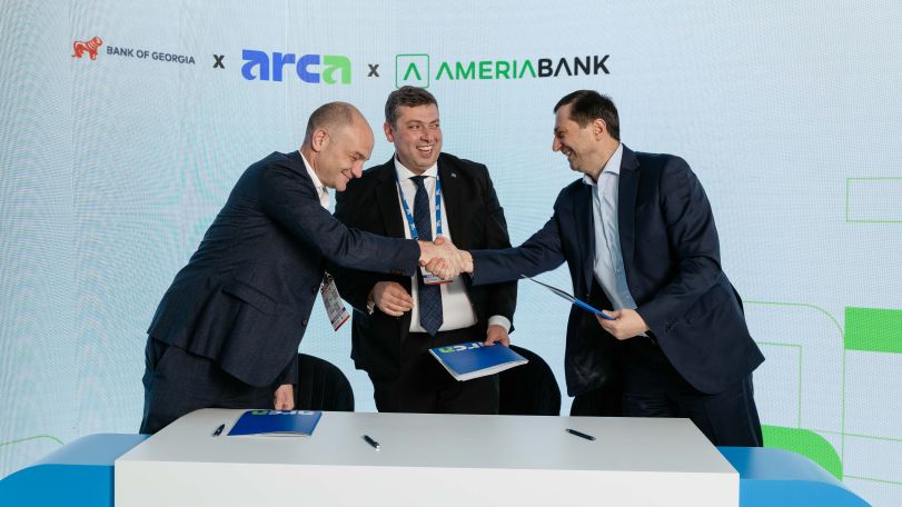 Arca National Payment System, Bank of Georgia and Ameriabank Signed a Memorandum of Understanding